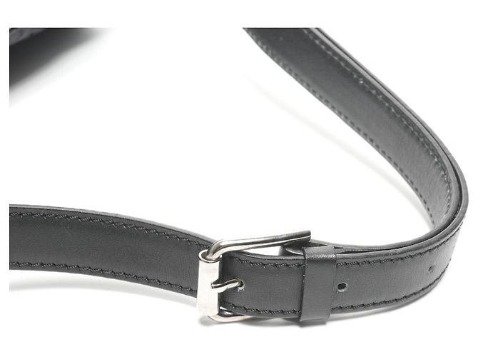 Céline Celine C Macadam Drum Canvas Schultertasche Schwarz - Ansicht 11