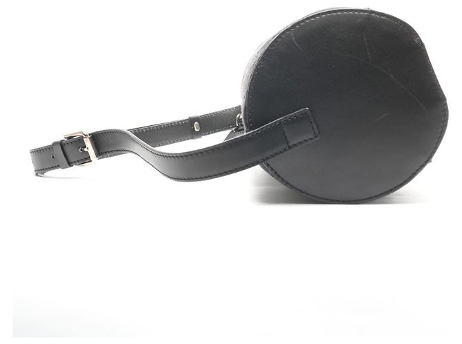 Céline Celine C Macadam Drum Canvas Schultertasche Schwarz - Ansicht 3