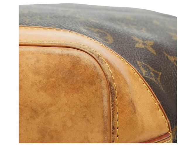 Borsa Lockit Monogram Louis Vuitton Marrone - vista 6
