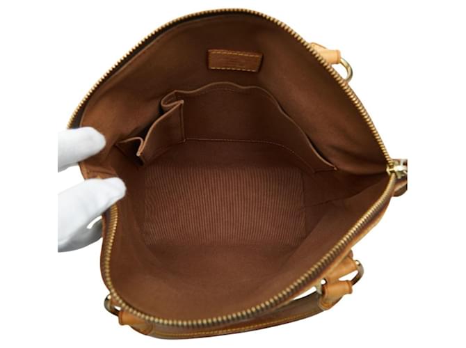 Borsa Lockit Monogram Louis Vuitton Marrone - vista 9