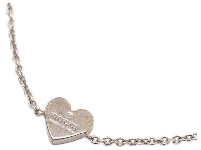 Bracciale a forma di cuore Gucci con pietre colorate - vista 4