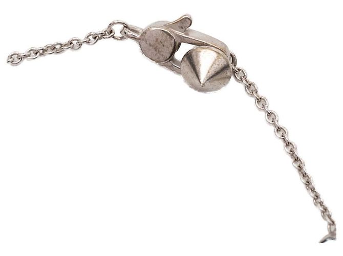 Bracciale a forma di cuore Gucci con pietre colorate - vista 5