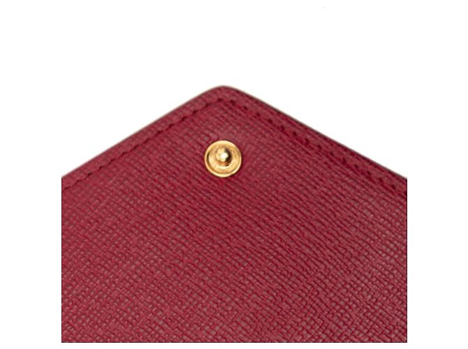 Cartera Tri-fold Victorine Monogram de Louis Vuitton Castaño Fucsia - vista 5
