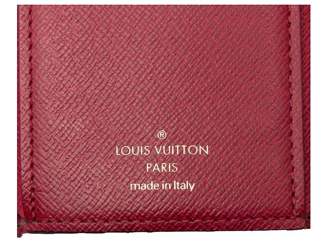 Cartera Tri-fold Victorine Monogram de Louis Vuitton Castaño Fucsia - vista 7