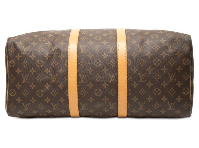 Louis Vuitton Monogram Keepall 50 Boston Bag Brown - view 3