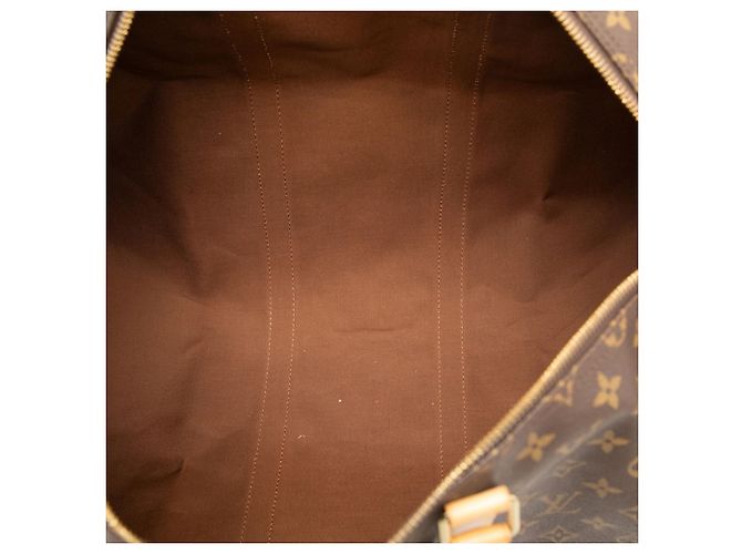 Louis Vuitton Monogram Keepall 50 Boston Bag Brown - view 4