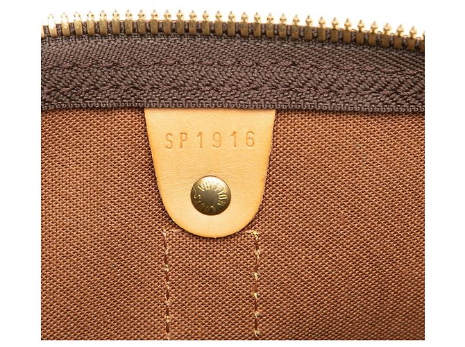 Louis Vuitton Monogram Keepall 50 Boston Bag Brown - view 5