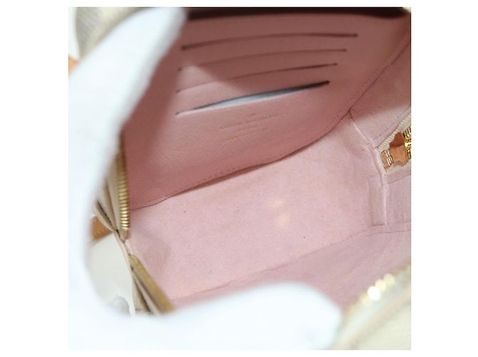 Borsa Louis Vuitton NeoKapi Damier Ebene Beige - vista 5