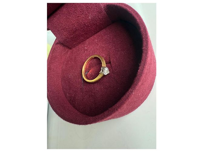 Autre Marque Diamantring Herzform Gold Golden - Ansicht 2