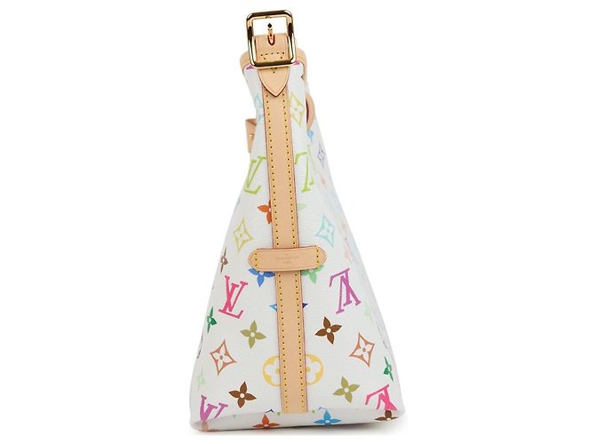 Borsa a spalla Louis Vuitton Takashi Murakami Bianco Multicolore - vista 6