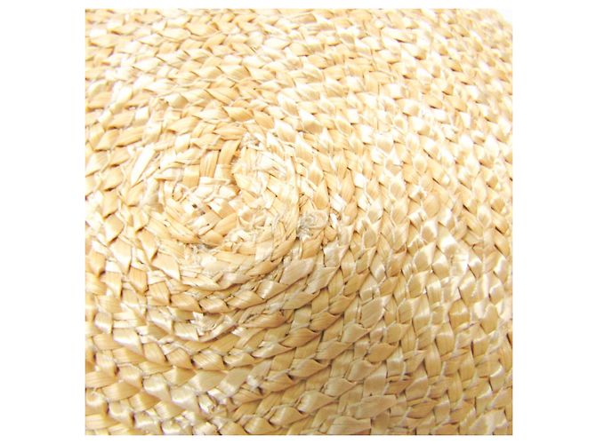Visiera in paglia Miu Miu Beige - vista 8