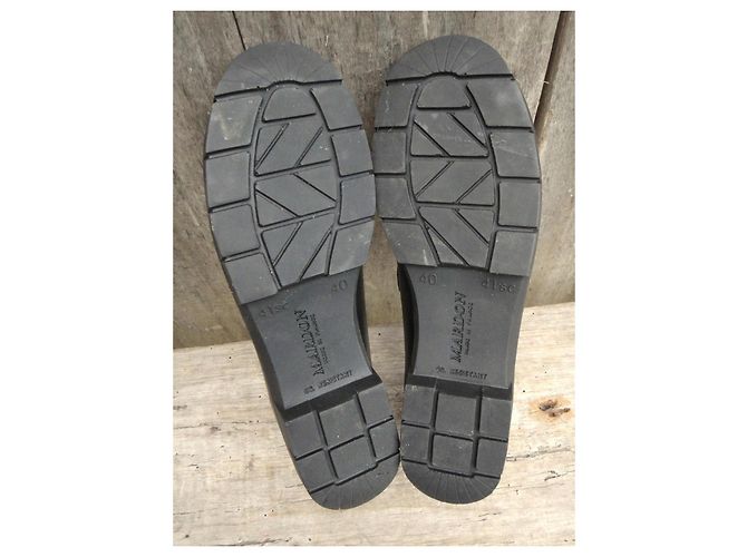 Autre Marque Sandali Mardon in pelle nera Nero - vista 5