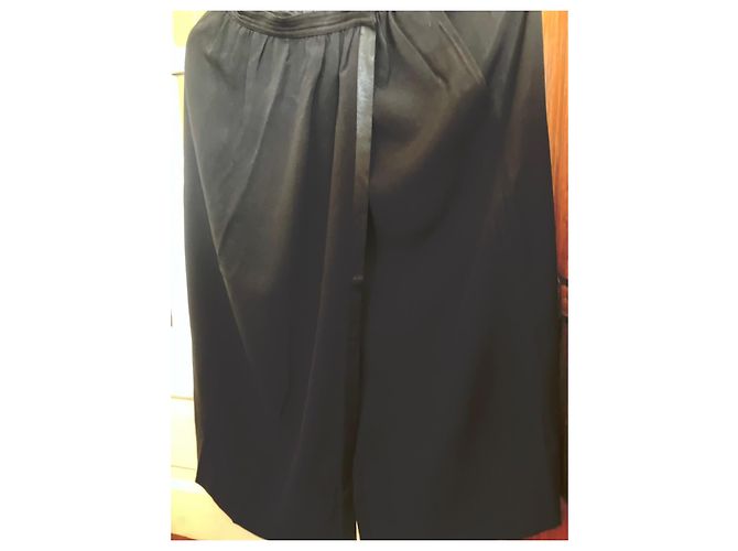 FALDA ENVOLVENTE YVES SAINT LAURENT Negro - vista 2