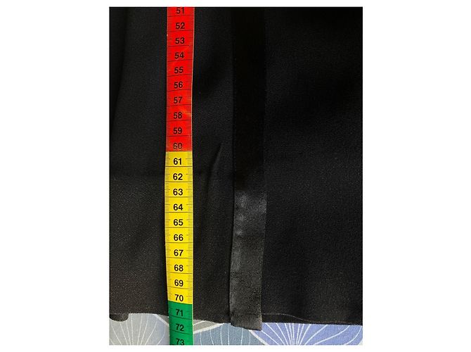 FALDA ENVOLVENTE YVES SAINT LAURENT Negro - vista 5