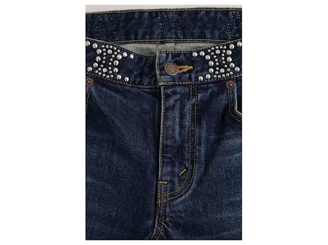 Céline Jeans slim blu - vista 3