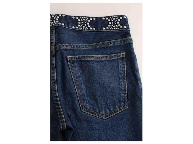 Céline Jeans slim blu - vista 4