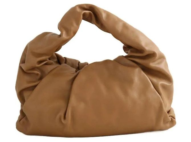 Bottega Veneta The Shoulder Pouch aus camel Leder Kamel - Ansicht 4