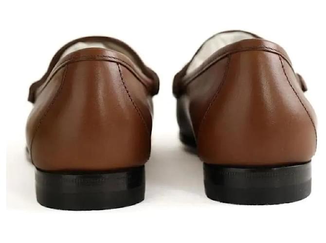 Gucci Mocassini in pelle marrone - vista 2