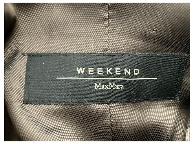 Weekend Max Mara Wolljacke braun grau - Ansicht 3