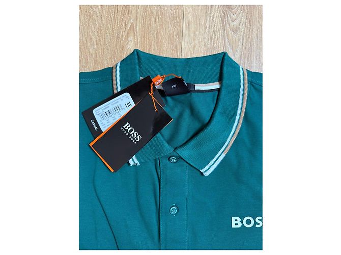 Hugo Boss Polo BOSS Green Verde - vista 4