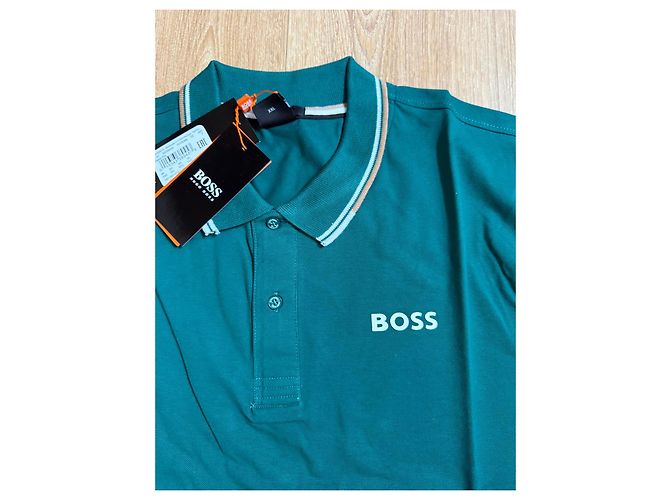 Hugo Boss Polo BOSS Green Verde - vista 5