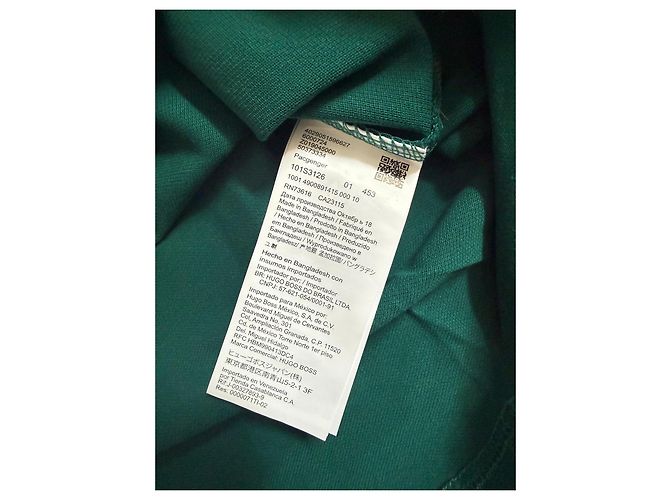 Hugo Boss Polo BOSS Green Verde - vista 6