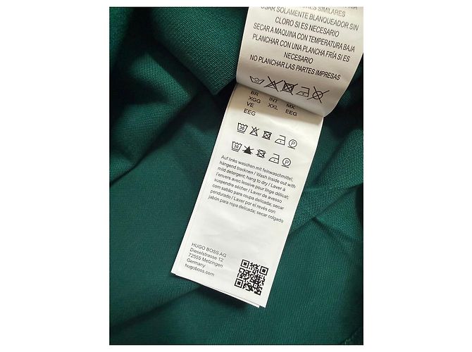 Hugo Boss Polo BOSS Green Verde - vista 8