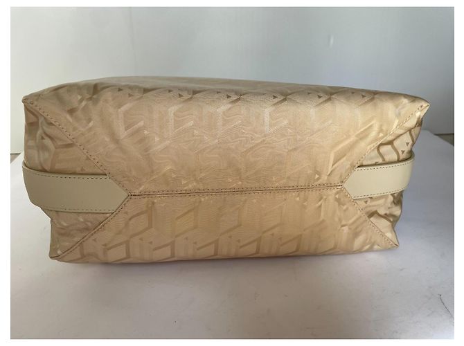 MCM Bolso tote de jacquard con monograma Aren Beige - vista 10