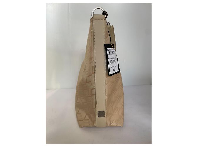 MCM Bolso tote de jacquard con monograma Aren Beige - vista 4