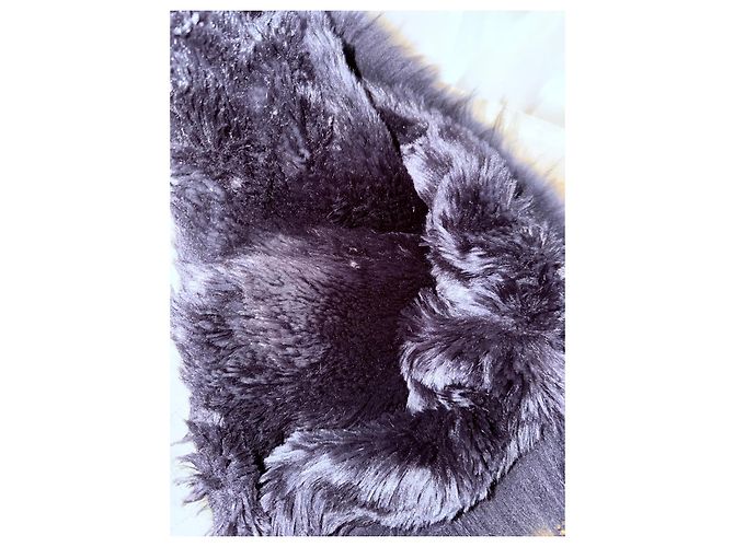 Parka caqui con capucha de piel The Kooples - vista 9
