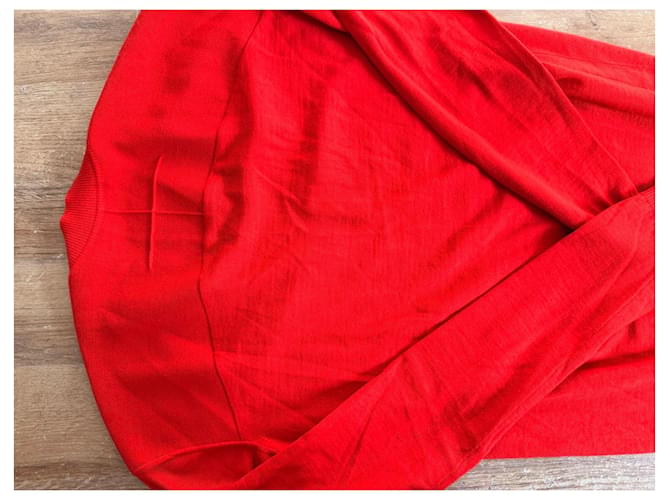 Suéter de lã vermelha Givenchy Vermelho - vista 3