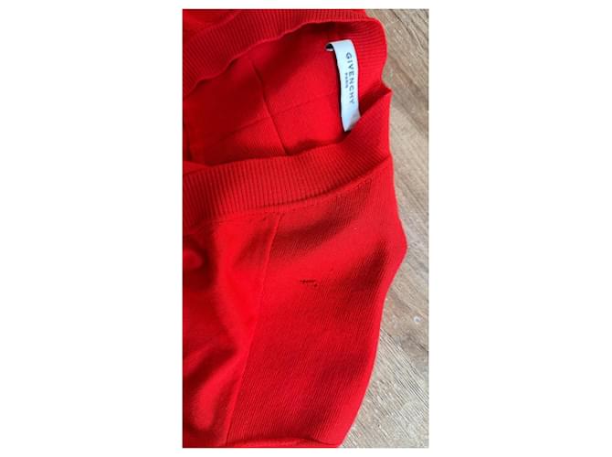 Suéter de lã vermelha Givenchy Vermelho - vista 8