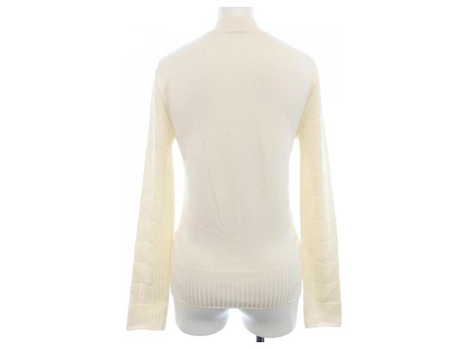 Hermès Cashmere-Mix Strickwaren Hermes 3H2641DX Beige - Ansicht 2