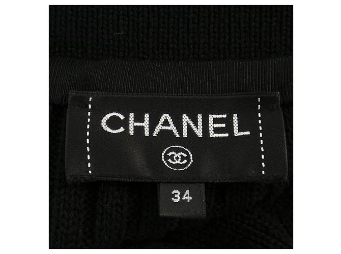Chanel P63092K48814 Cárdigan Largo Negro - vista 5