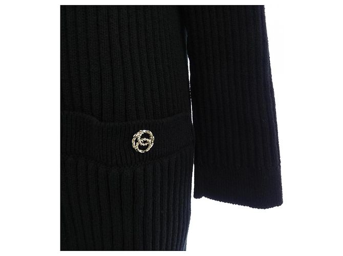 Chanel P63092K48814 Cárdigan Largo Negro - vista 7