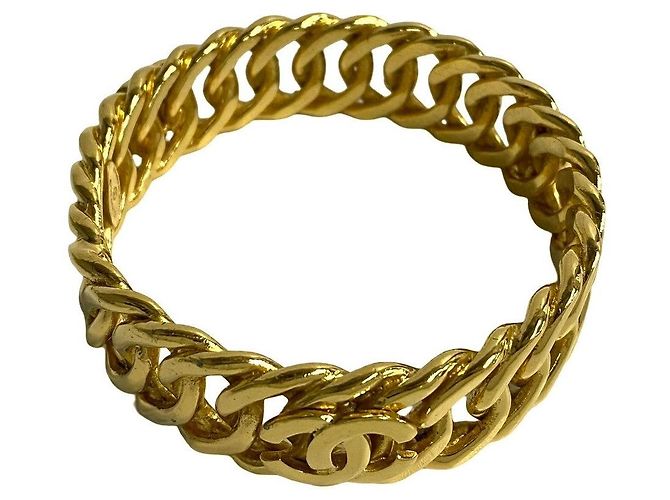 Timeless Accesorio de Pulsera Chanel Coco Mark Dorado - vista 2