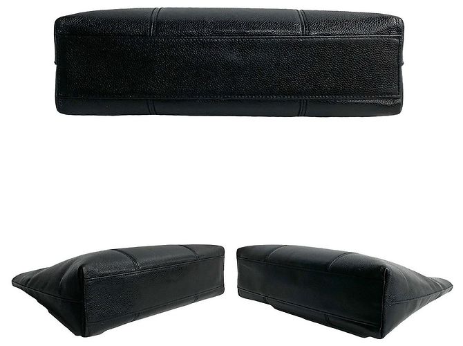 Timeless Borsa 2 in 1 in pelle Chanel Coco Mark Nero - vista 7