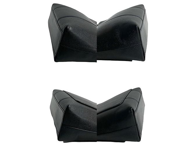 Timeless Borsa 2 in 1 in pelle Chanel Coco Mark Nero - vista 8