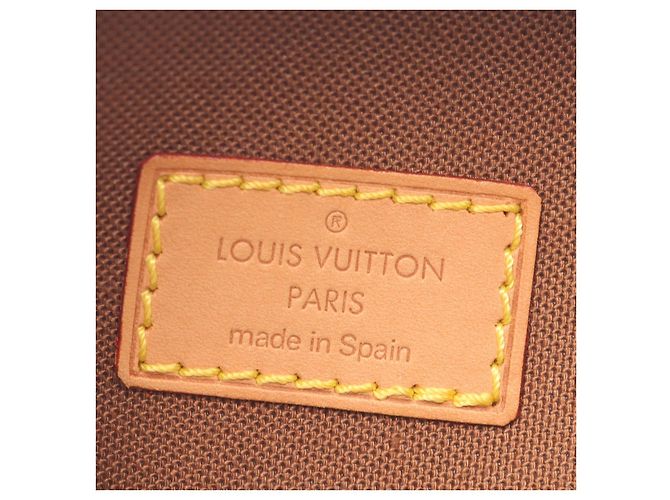 Borsa a vita Pochette Gange Monogram Louis Vuitton Marrone - vista 4