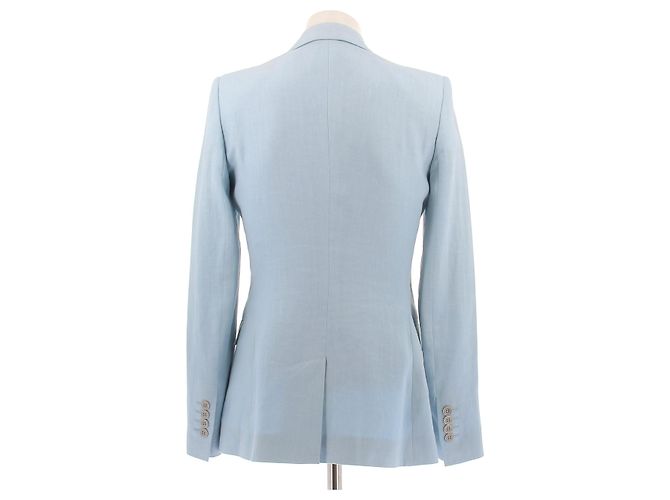 Dolce & Gabbana Blazer azul claro de lino - vista 2