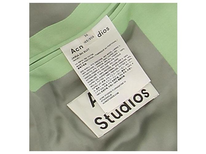 Acne Grüner Blazer mit Wolle - Ansicht 6