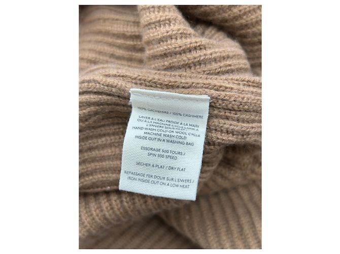 Eric Bompard Gonna camel in cashmere Cammello - vista 5