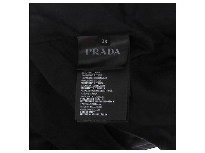 Prada Abrigo de piel sintética Gris - vista 5