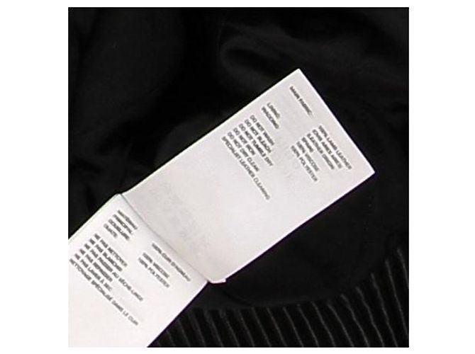 Phoebe Philo Bomber de cuero negro - vista 7