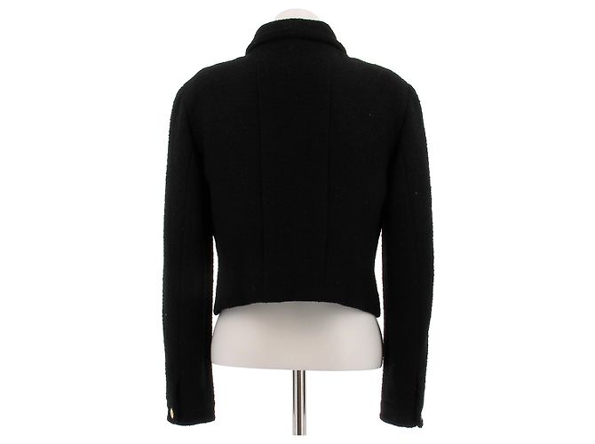 Chanel Tweedjacke schwarz - Ansicht 2