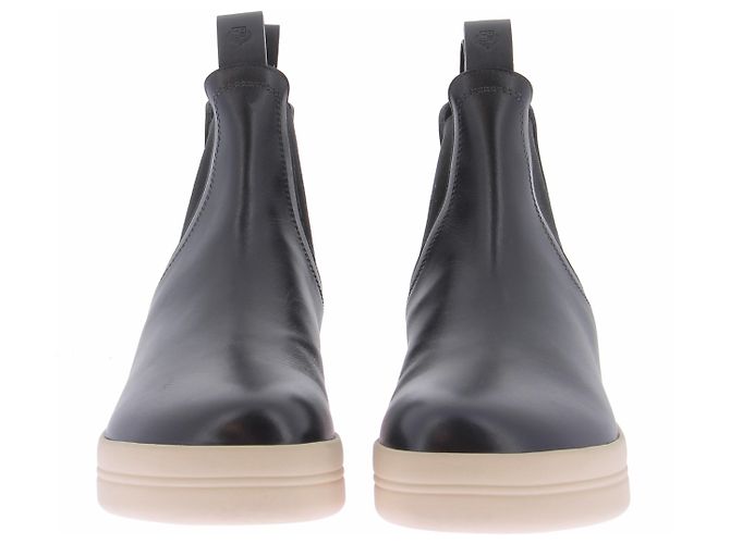 Loro Piana Stivaletti neri e beige Nero - vista 4