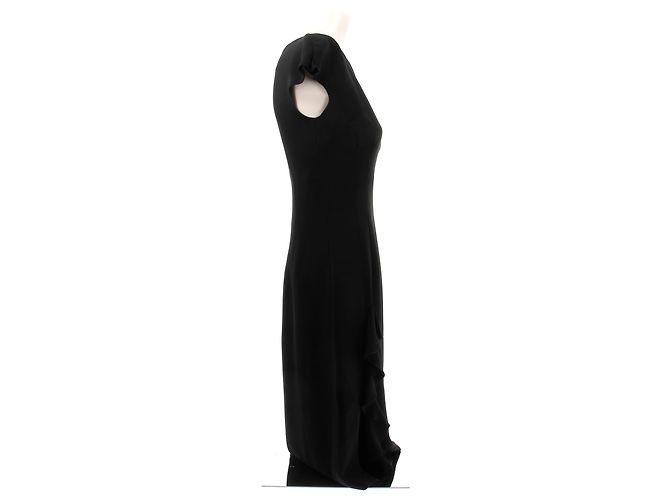Prada Schwarzes Slim Fit Kleid - Ansicht 3