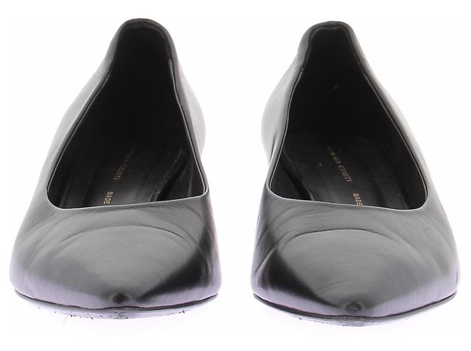 Autre Marque Décolleté "Gaia" neri in pelle Nero - vista 4