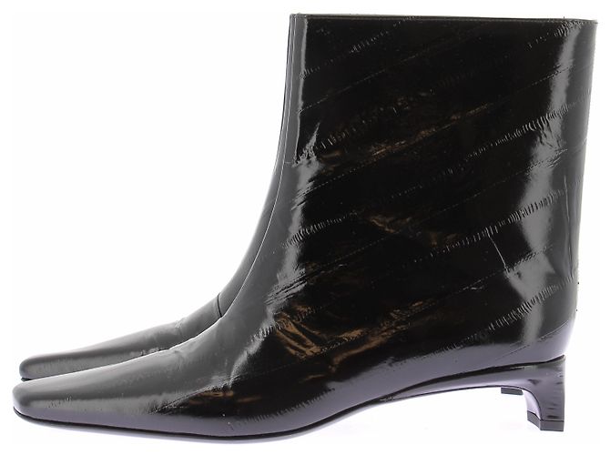 Autre Marque Botas "Iman" bajas negras Negro - vista 3