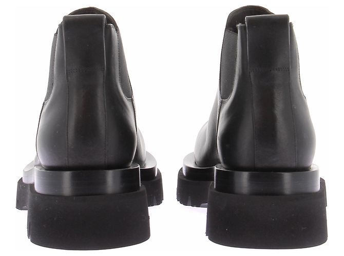 Bottega Veneta Botines "Chelsea Lug" bajos negros de cuero - vista 5